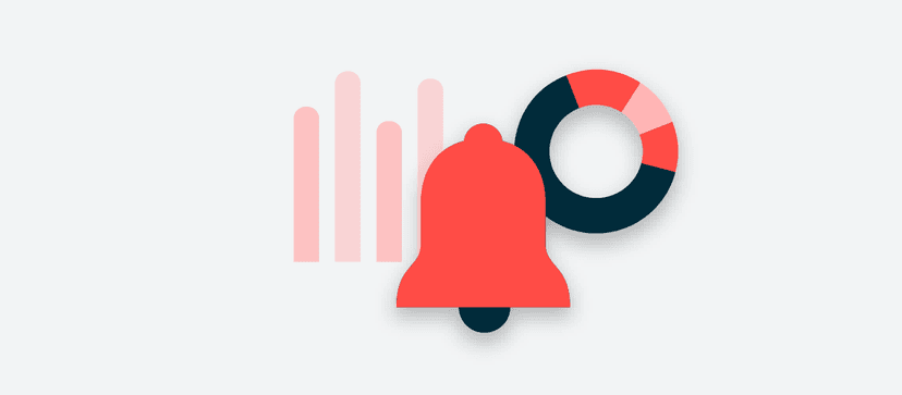 Social media listening alerts icon